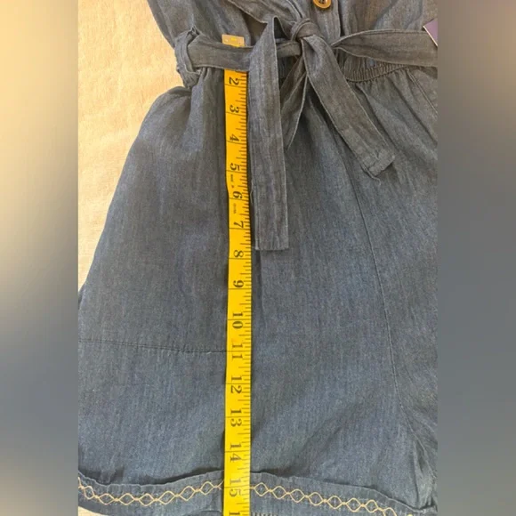 Indigo Denim Blue Women's Jumpsuit - Picture 10 of 13